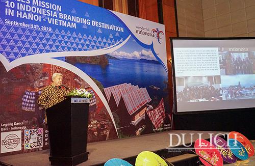 Đại sứ Indonesia tại Việt Nam - Ibnu Hadi phát biểu tại chương trình